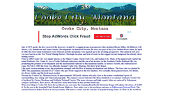Desktop Screenshot of cooke-city-montana.com